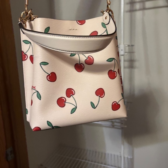 Coach Cherry Print Crossbody Bag – Excellent Condition - Picture 2 of 7